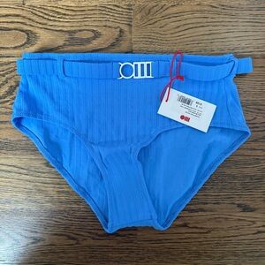 Solid & Striped Bridgette Belt French Blue Bikini Bottom